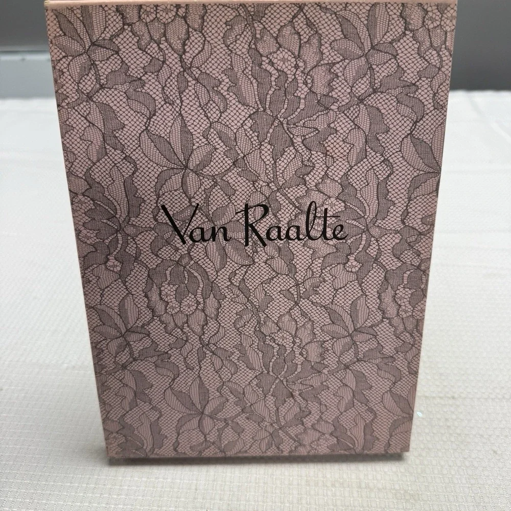 Vtg 50s VAN RAALTE Nines Highlight 9M Nylon Hose Stockings Seam New 1‎ Box